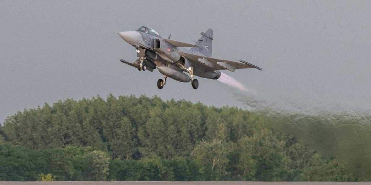 Ukrajna 16 modern Gripen vadászgépet vásárol Svédországtól