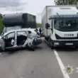 Öt autó ütközött a Kijev–Csap főúton: kárpátaljai sofőr is érintett a tömegbalesetben