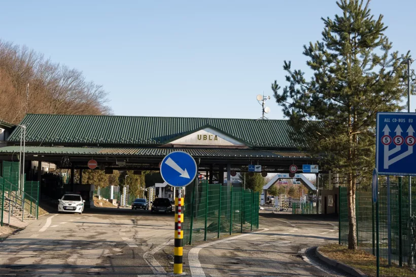 Ubla határátkelőhely ellenőrző pontja