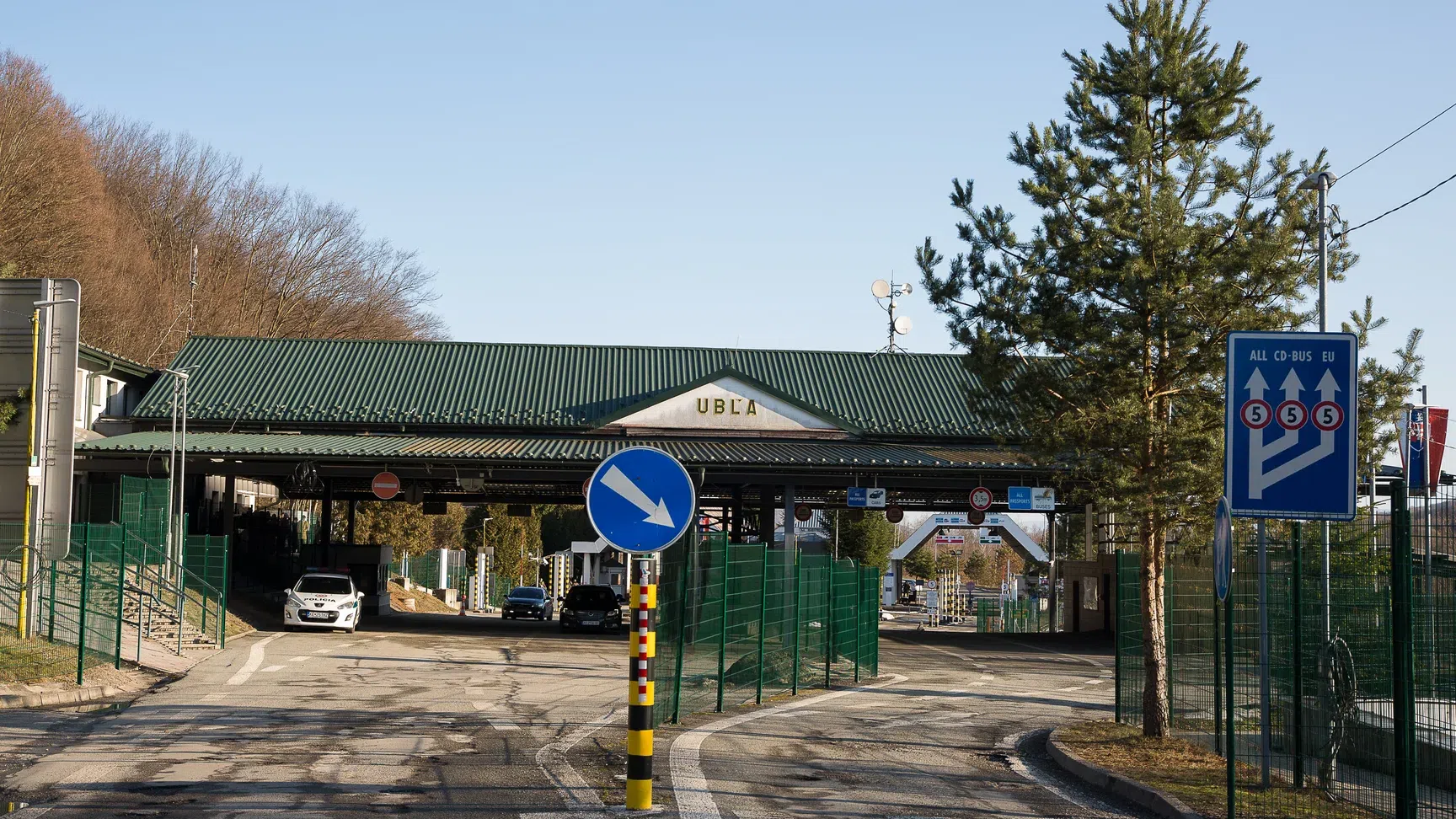 Ubla határátkelőhely ellenőrző pontja