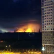 Hatalmas tűz ütött ki a rjazanyi olajfinomítóban az ukrán dróntámadás után