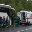 Ukrán drón csapódott egy belarusz gyerekeket szállító buszba Oroszországban