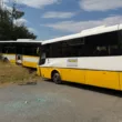 Egymásba rohant két menetrend szerinti autóbusz Csehországban, ukrán sérültek is vannak